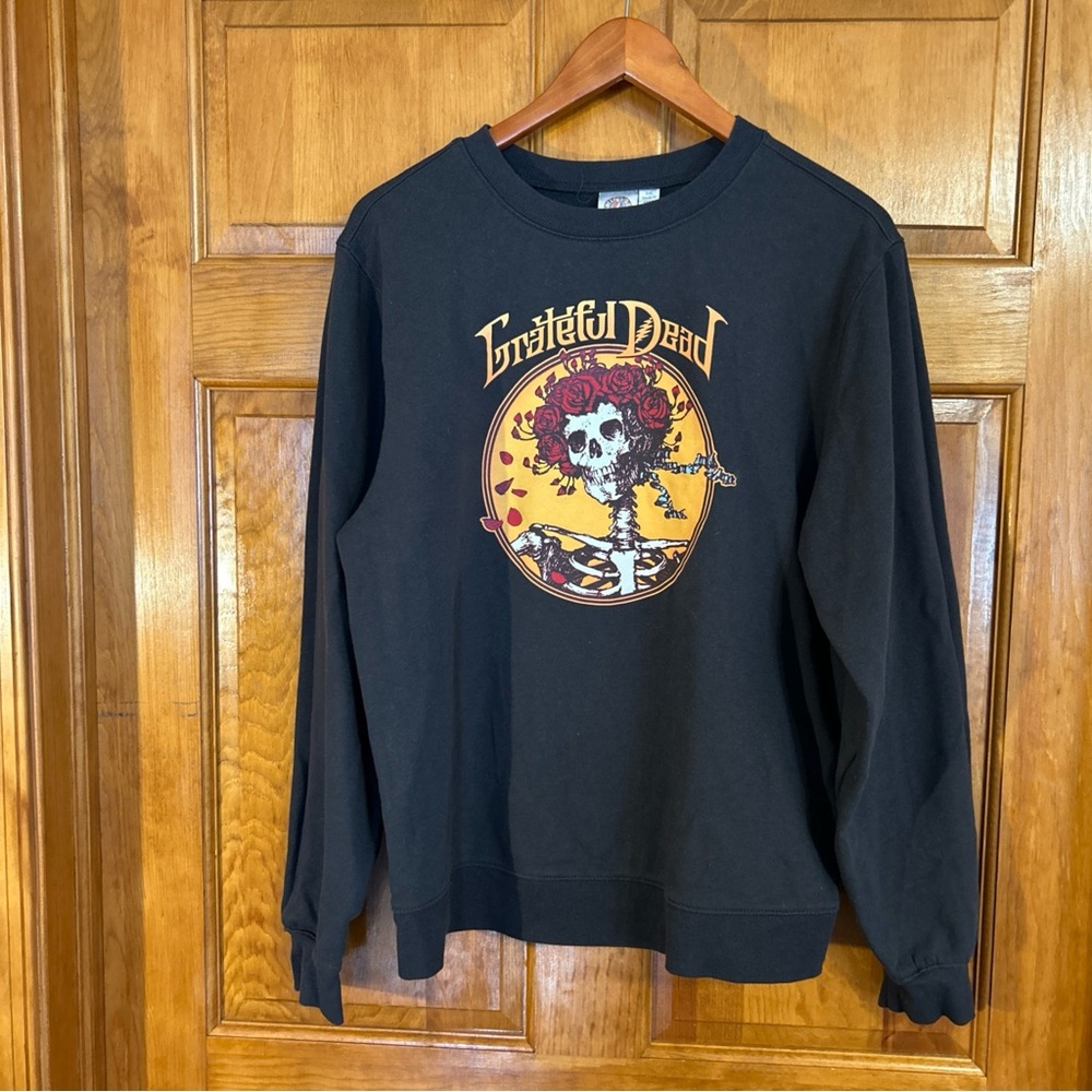 Greatful Dead Charcoal Crewneck W/Graphics Sz XXL-EUC